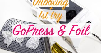 Unboxing Go Press and Foil