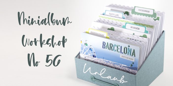 Minialbum Online Workshop mit der Scrapliebe Reise vom Creative Depot