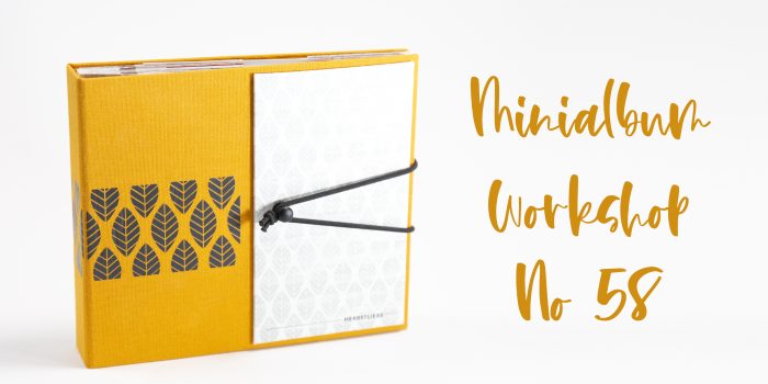 Minialbum Online Workshop mit der Scrapliebe Bunter Herbst vom Creative Depot